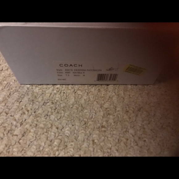 Genuine Coach Clogs size 7.5 brand new never worn - Picture 2 of 7