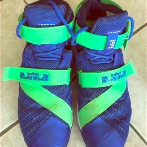 Nike Men's Lebron Soldier IX PRM Basketball Shoe