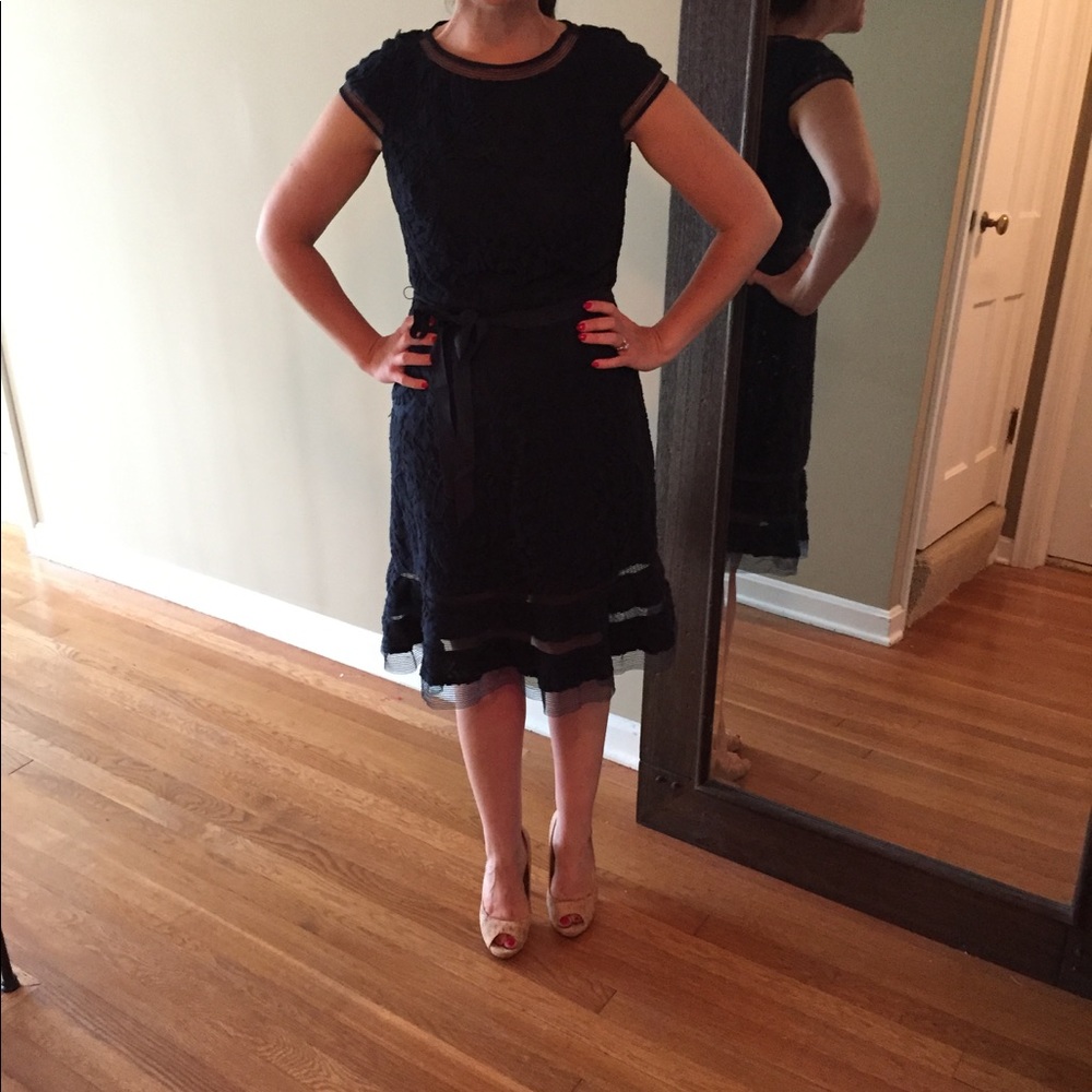Navy blue Dress.