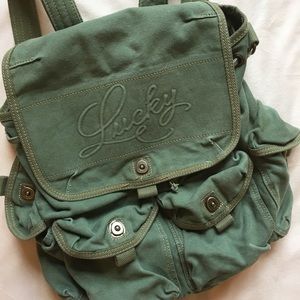 Lucky Brand Canvas Backpack
