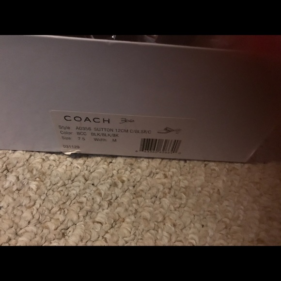 Genuine Coach Clogs ready for immediate pick up - Picture 2 of 8