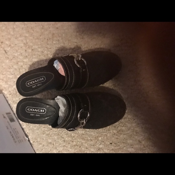 Genuine Coach Clogs ready for immediate pick up - Picture 3 of 8