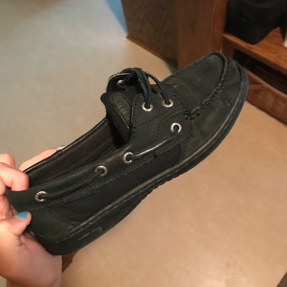 SPERRY TOP SIDER ALL BLACK