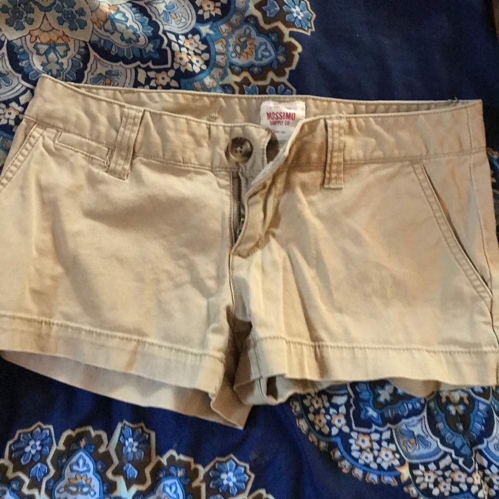 Tan shorts from Target