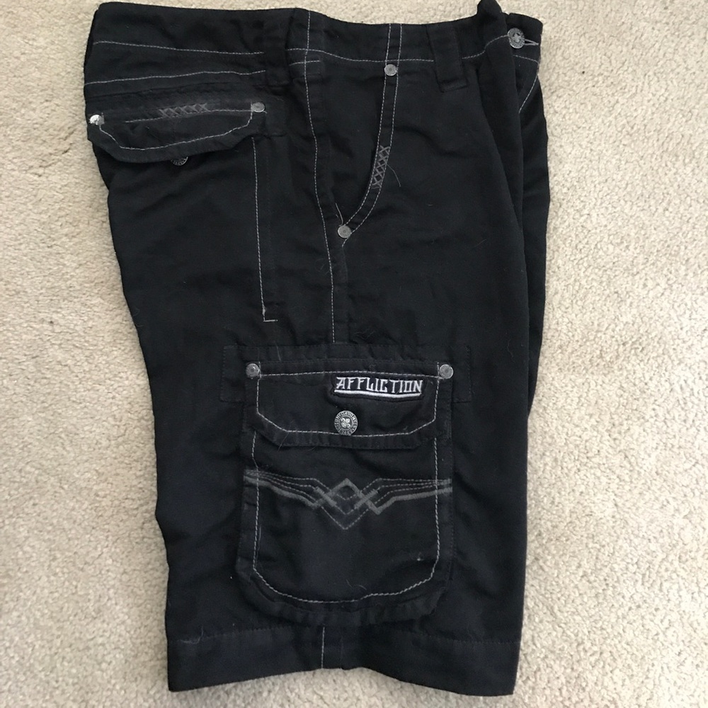Men's affliction shorts