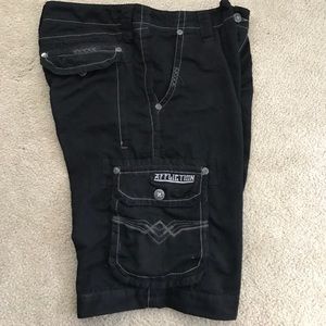 Men's affliction shorts