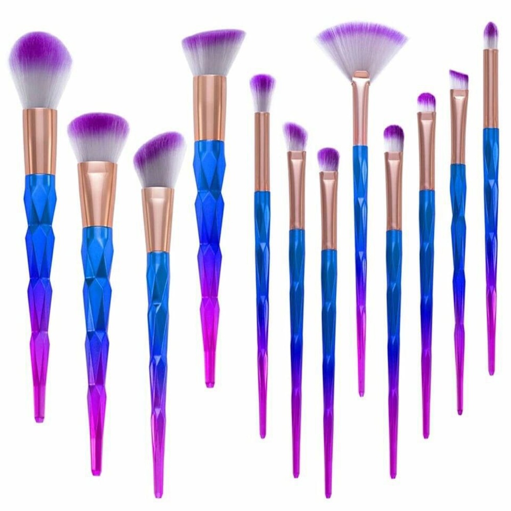 12 pc Makeup Brush Set