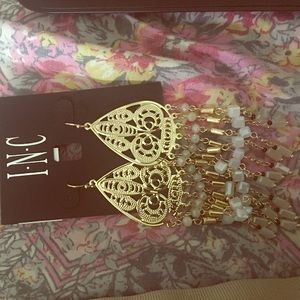 INC gold earring