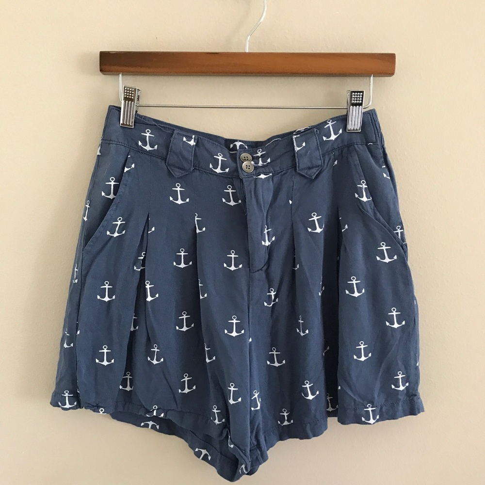 F21 High Waisted Sailor Shorts