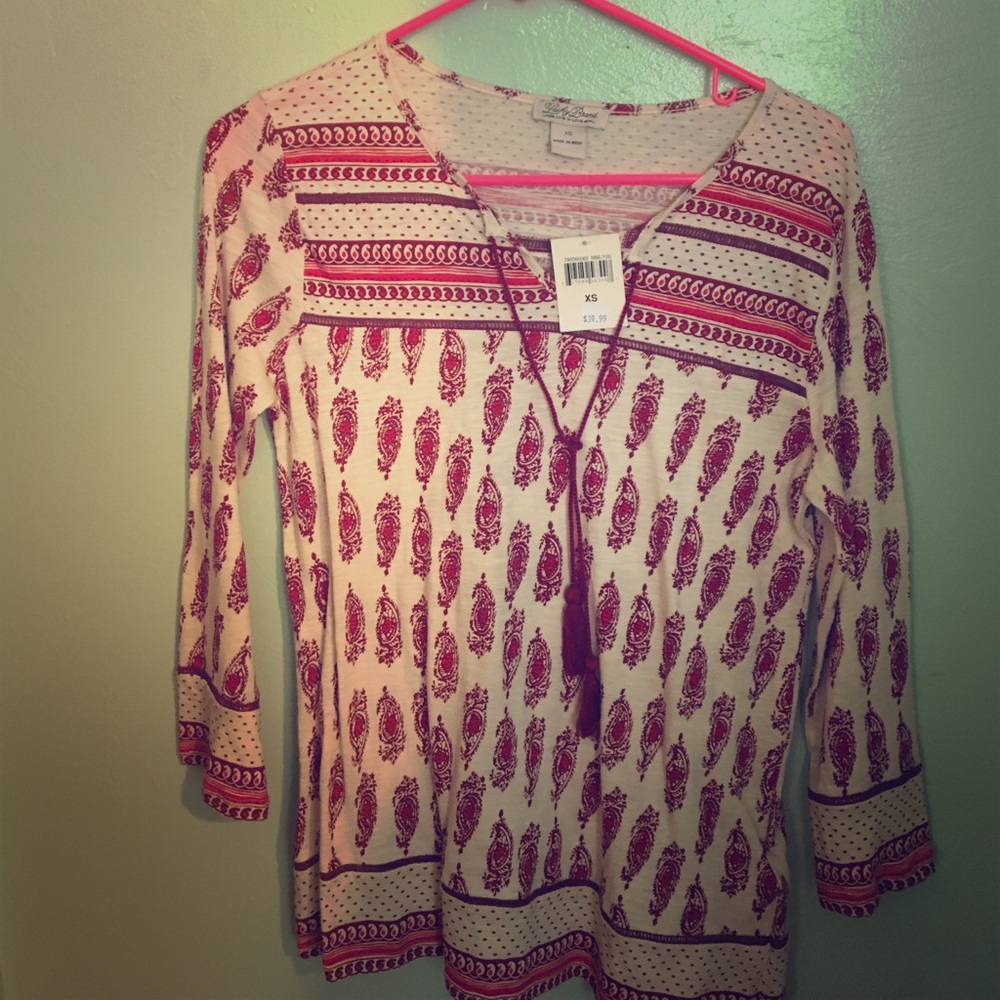 BRAND NEW LUCKY BRAND BLOUSE
