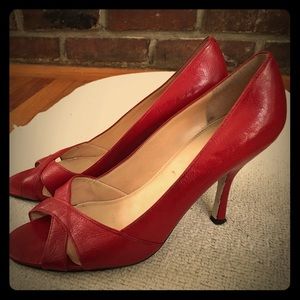 Sexy Enzo Angiolini Red Heels