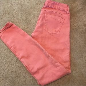 Express Pink Jean Leggings