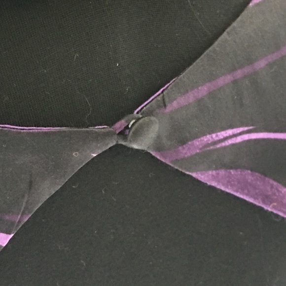 Arden B Tank Top Animal Print Purple Large Dressy - Picture 5 of 8