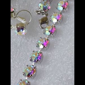 Bracelet made with Swarovski Crystals ABx2