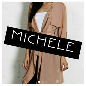 Beautiful Chiffon Trench