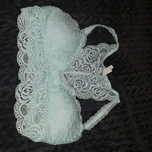 Lace racwrback bralette