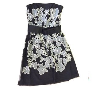 Black and grey dress