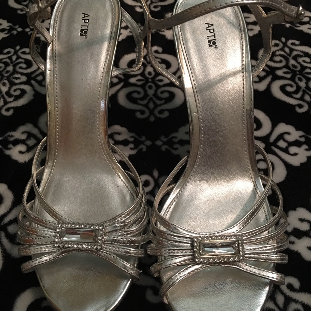 APT.9 Dress Heels with Rhinestone