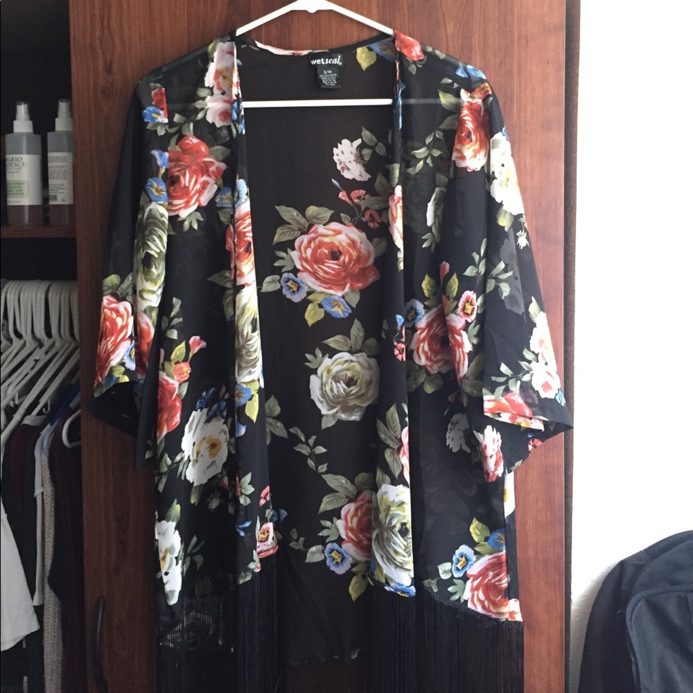 Floral Kimono
