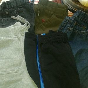 🔥14 piece🔥Bundle of 5T pants, shorts, shirts