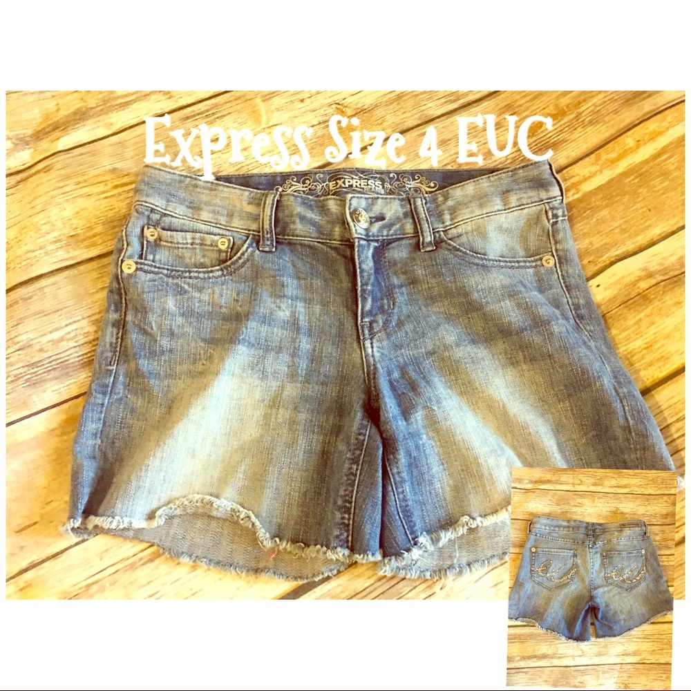 Express Size 4 jean shorts