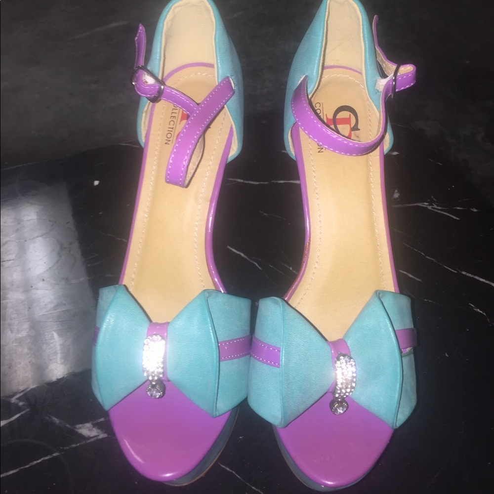 Stiletto healed shoe