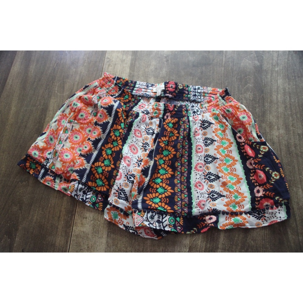 Floral Multicolor Shorts