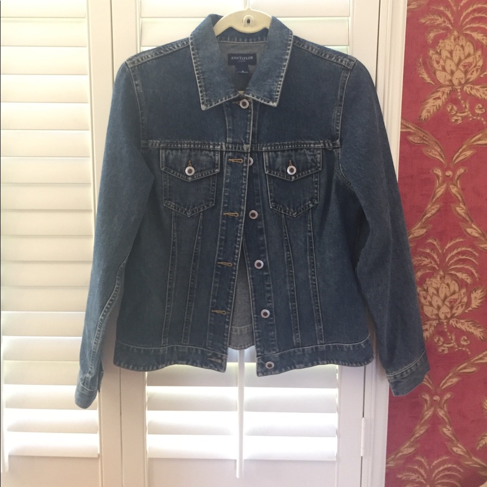 Ann Taylor jean jacket
