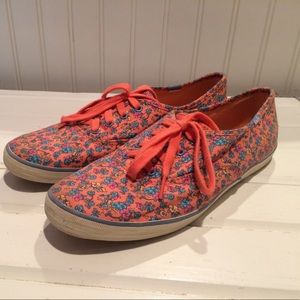 Floral Print Keds