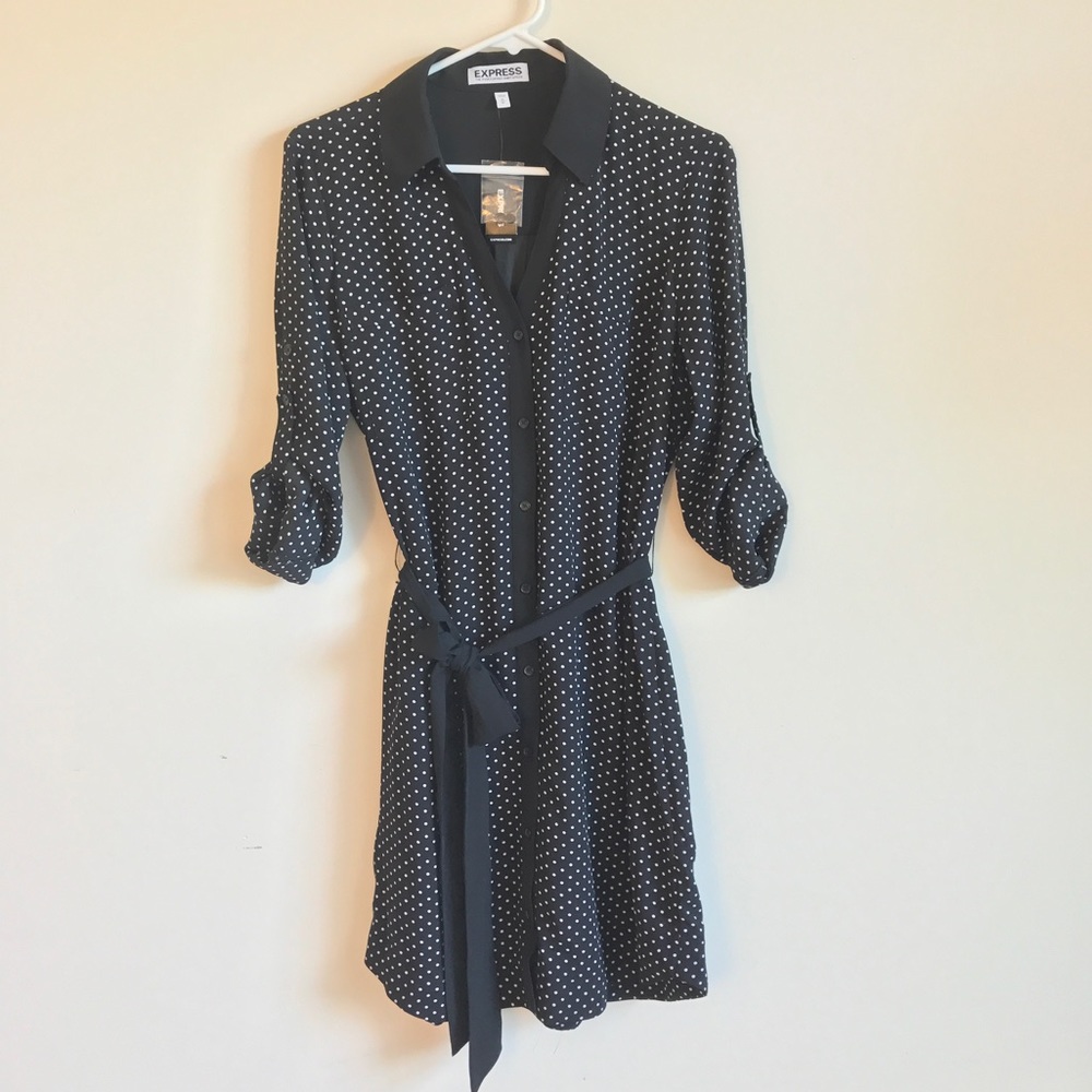 Express Portofino Shirt Dress