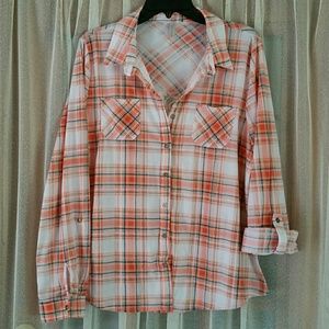 Vanity long sleeve button up shirt