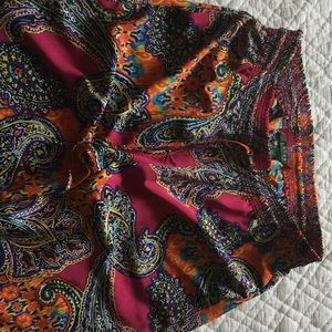 Ralph Lauren paisley palazzo pants