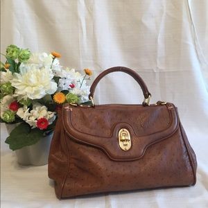 Aldo Vegan Ostrich Leather Handbag 👜