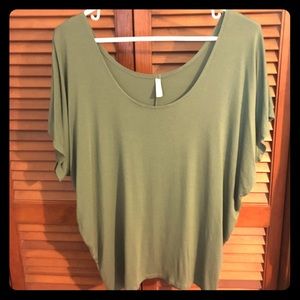Army green top