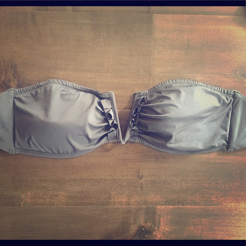H&M Bandeau Bathing suit Top Size 14