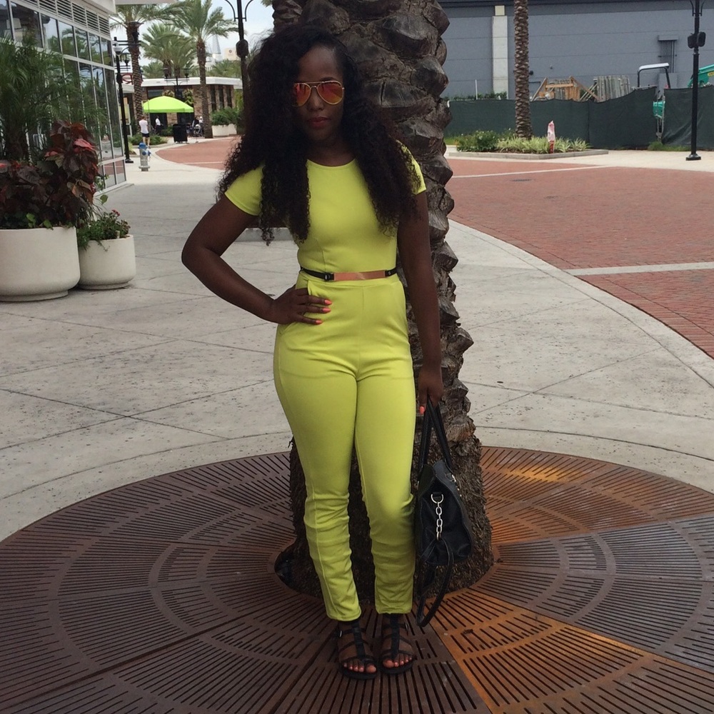 Green Jumpsuit