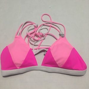 NWT Victoria's Secret crossback bikini top medium