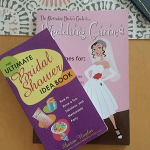 Bridal Shower and Bachelorette game idea books