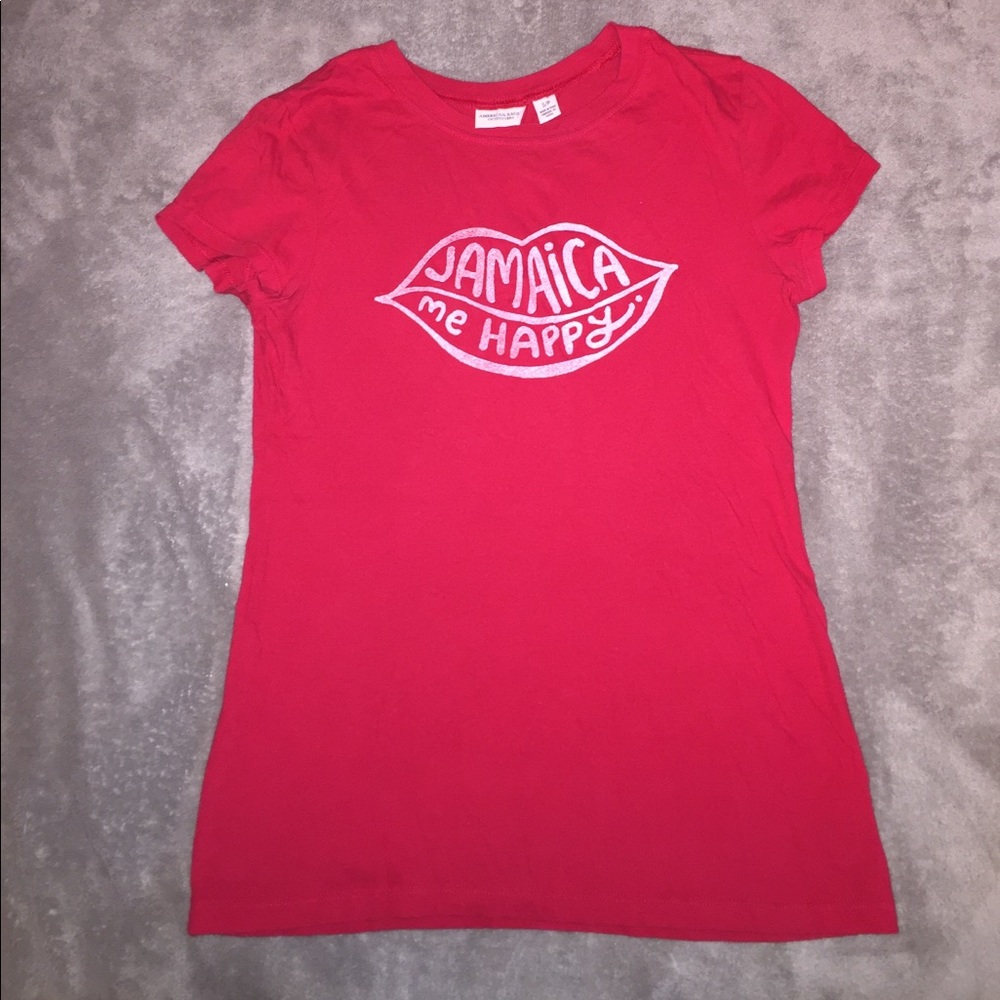 AE "Jamaica me happy" tee, size S