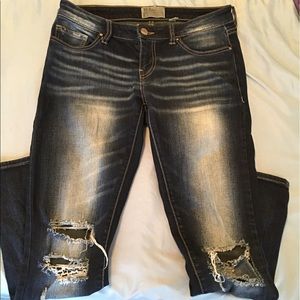 BKE Stella Ankle Skinny Jeans