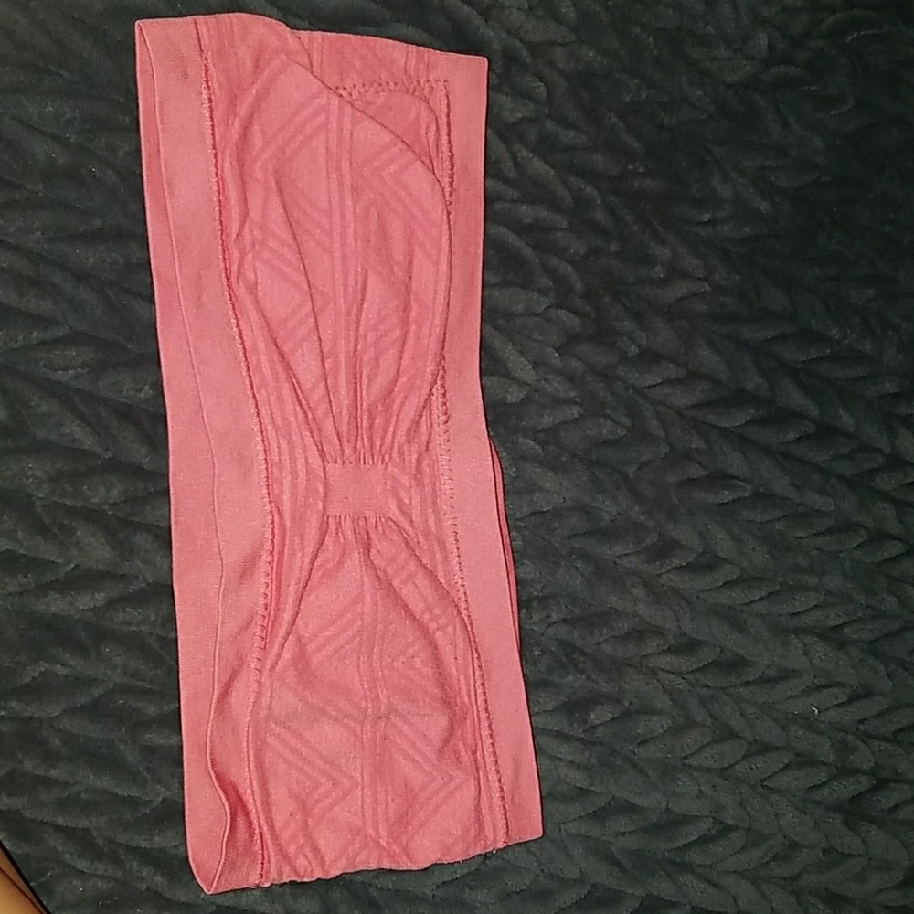 Chevron print pink bandeau