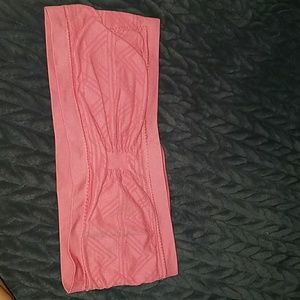 Chevron print pink bandeau