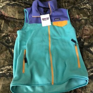 patagonia vest fleece