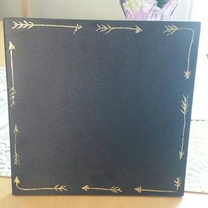 Chalkboard easel