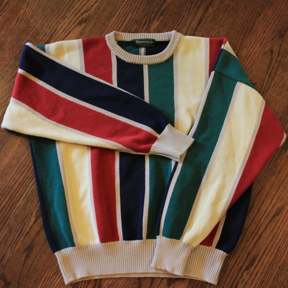 Greenwich striped sweater