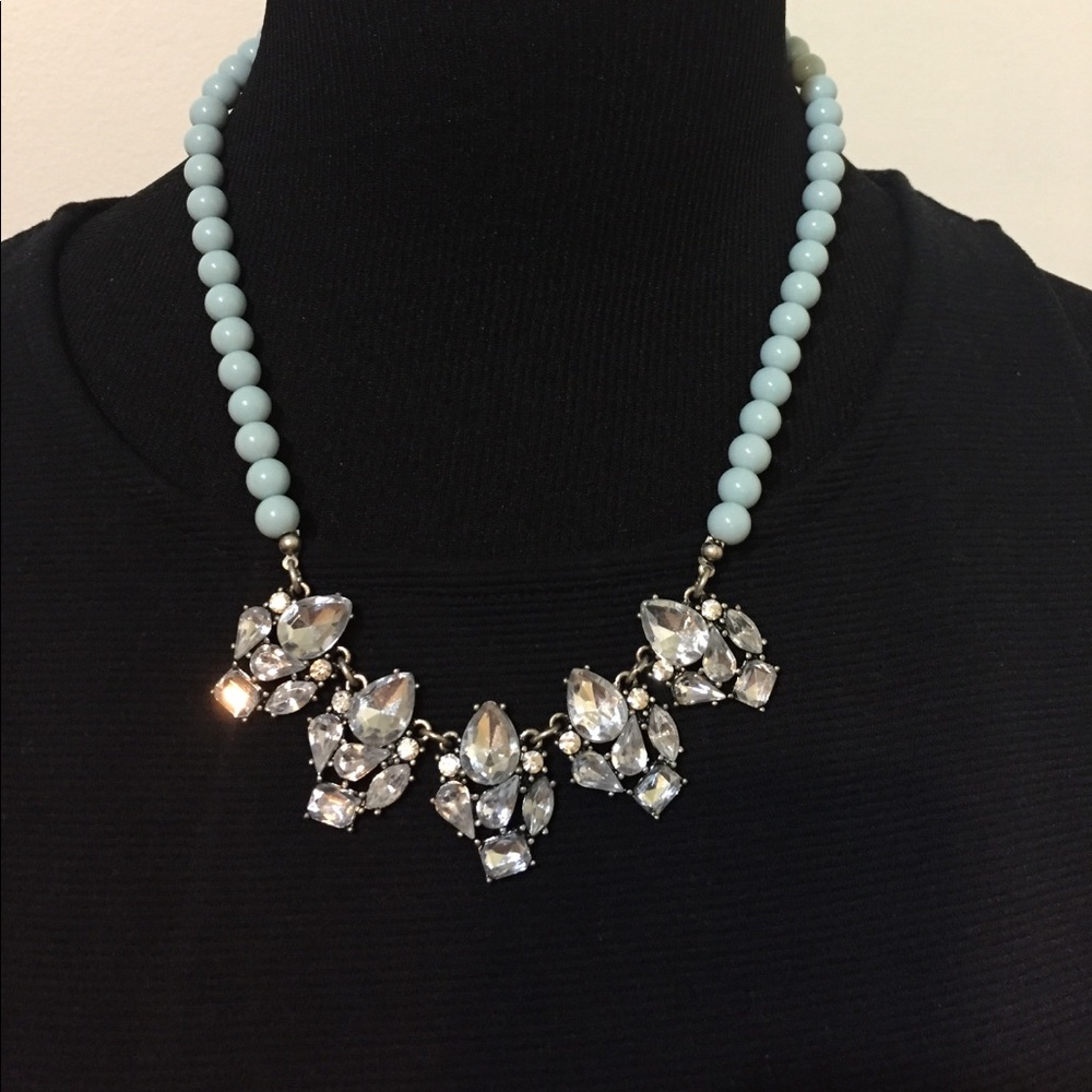 Fancy necklace!! Goes with anything