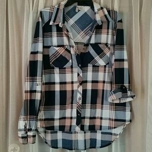 Passport long sleeve button up