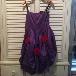 Purple Betsey Johnson cocktail dress