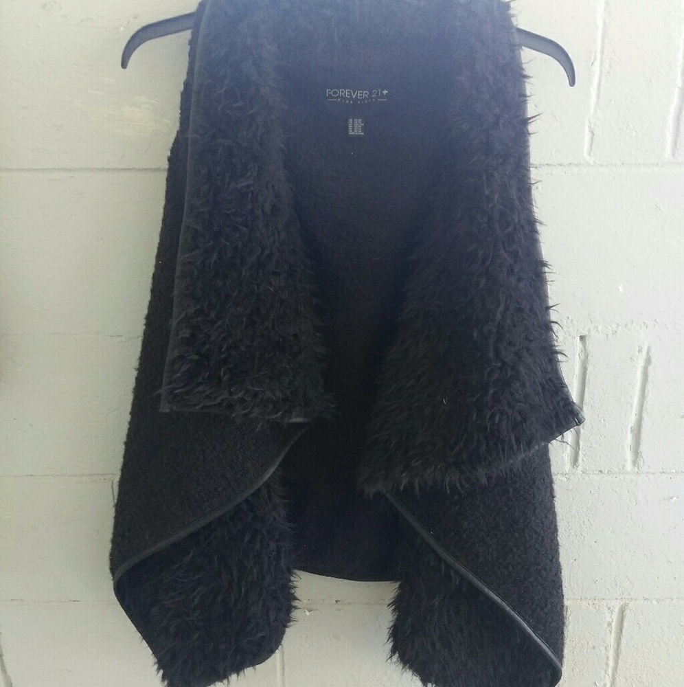 Forever 21 fur vest