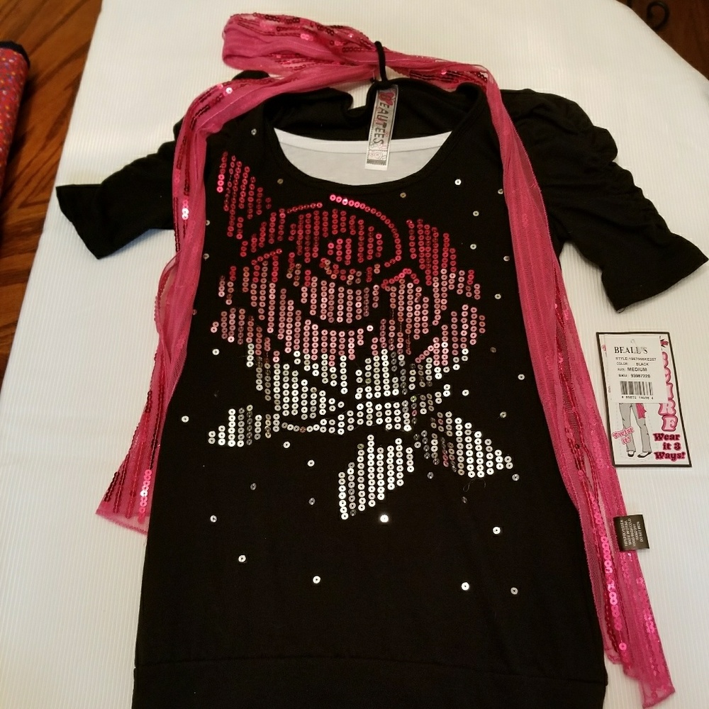 Kids black shirt